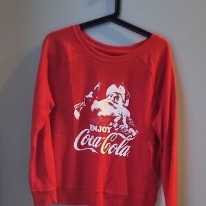 Coca-Cola Festive Red Santa Top